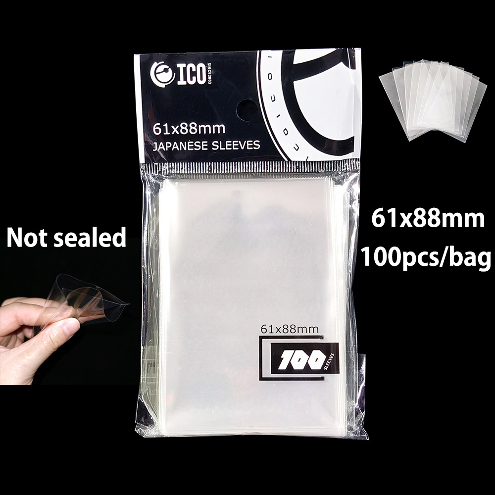 Card Penny Sleeve - 100 unidades/pacote mangas de cartão transparentes