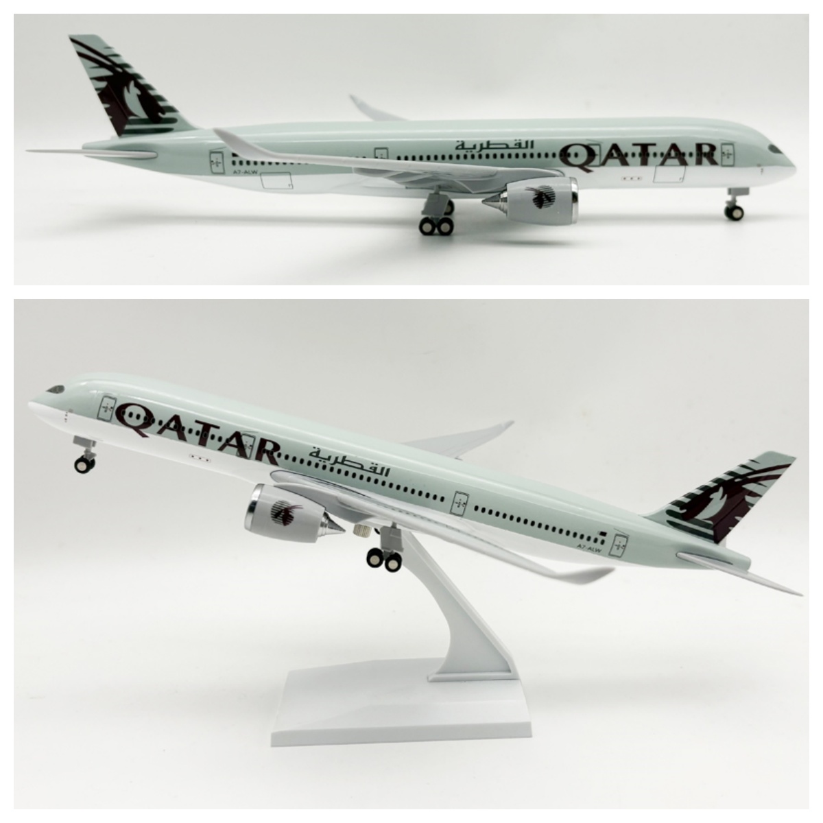 Model Airplane Plastic - Modelo de Aeronave em Resina Diecast