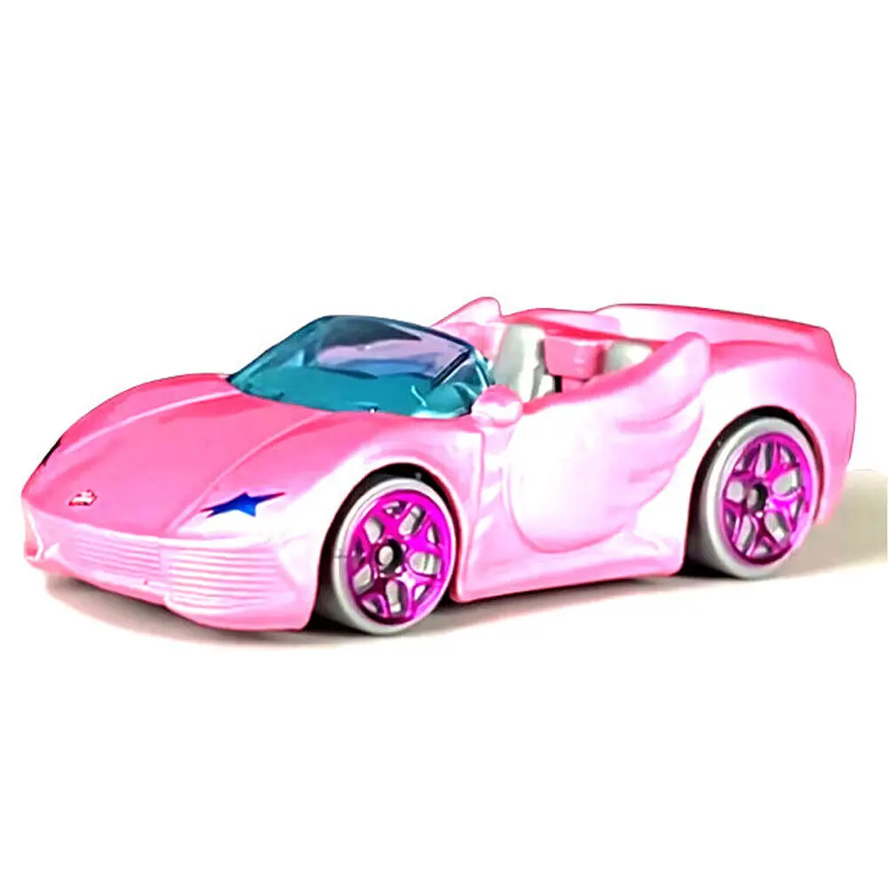 Mattel Toy Hot Wheels - Rodas quentes rosa barbie extra crianças