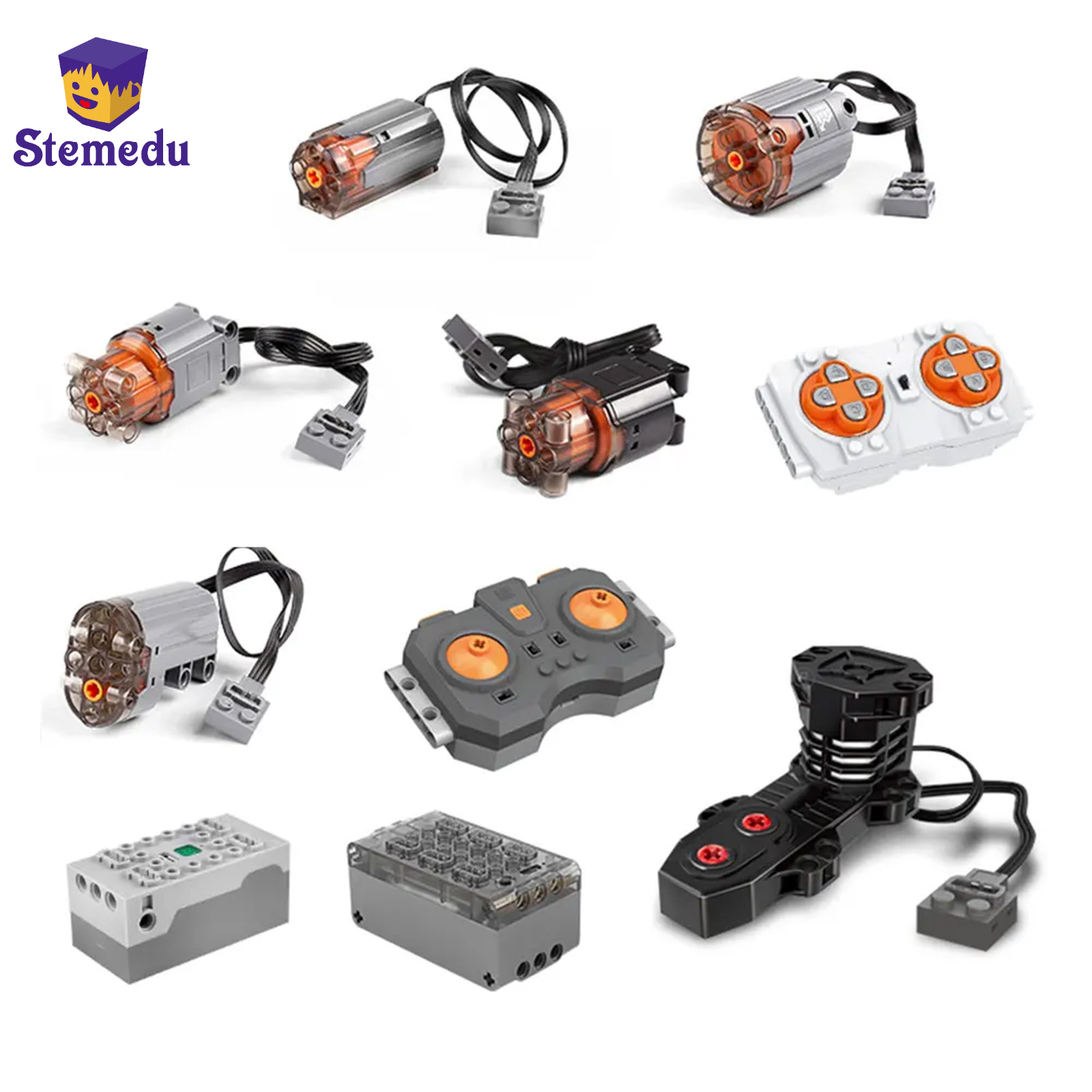 Lego Set Technic - Molde rei técnico moc funções de