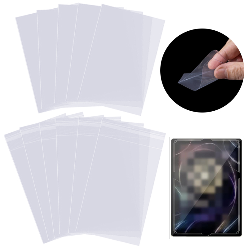 Card Penny Sleeve - 100/200 peças mangas de cartão 65x90mm