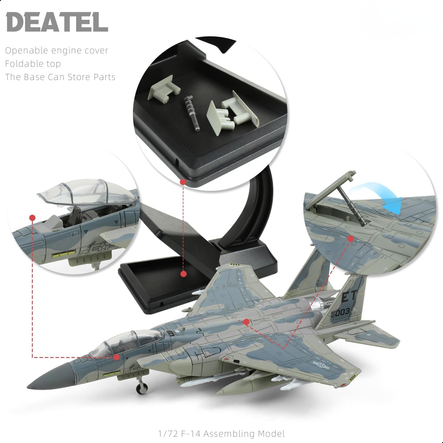 1/72 F-15EX Eagle II Caça Aére - Model Airplane Plastic avaliação e preço