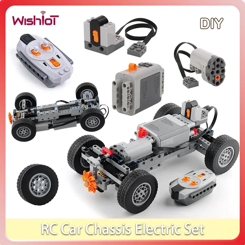 4wd rc carro chassis conjunto  - Lego Set Technic avaliação e preço