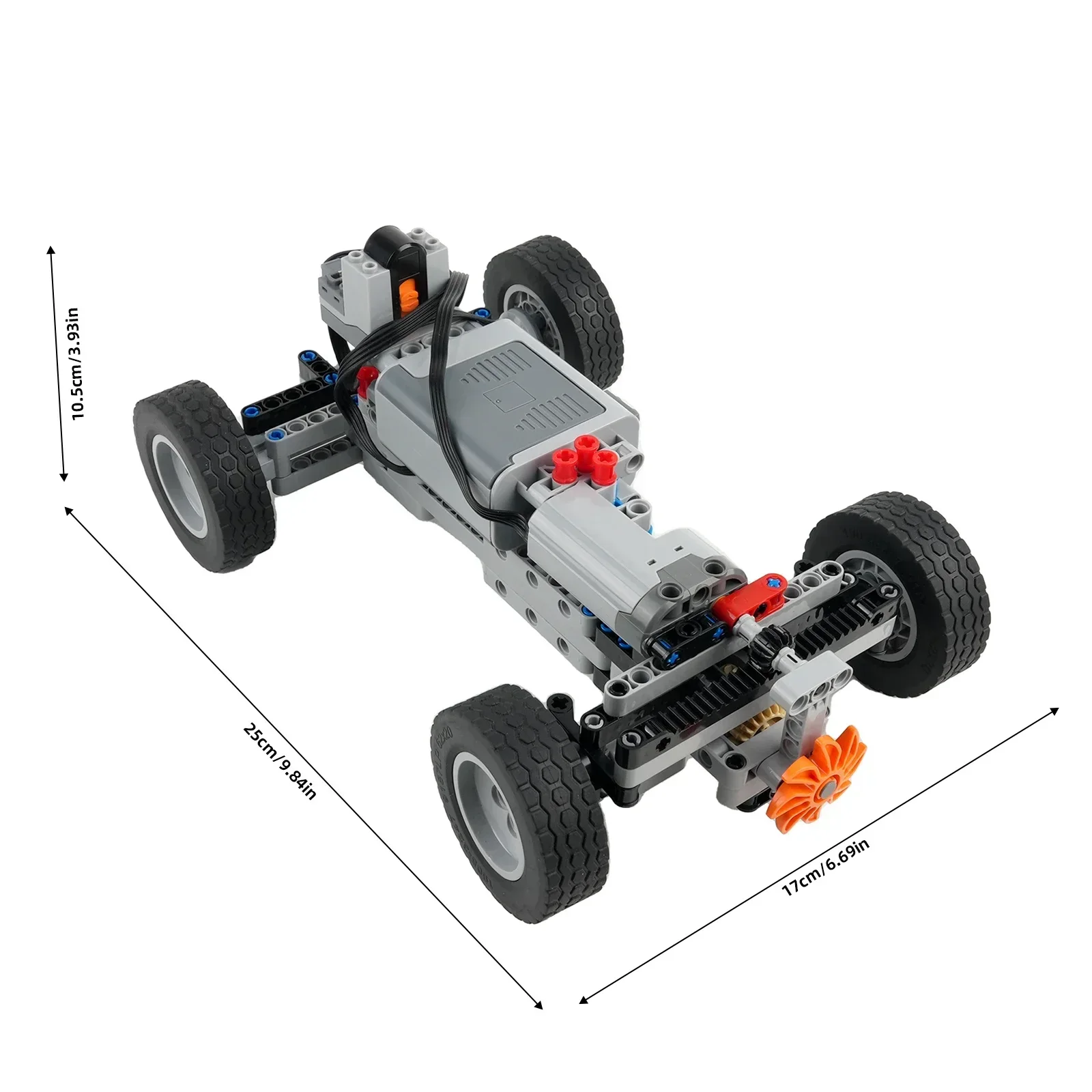 4wd rc carro chassis conjunto  - Lego Set Technic avaliação e preço