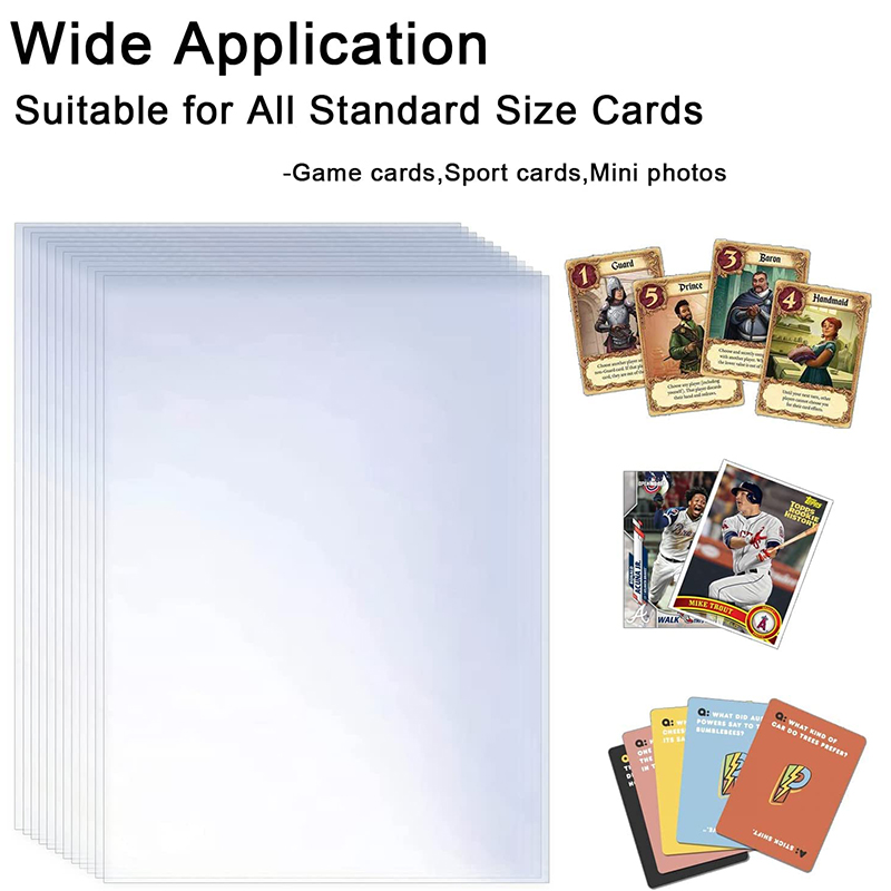 200 pçs transparente capa de c - Card Penny Sleeve avaliação e preço