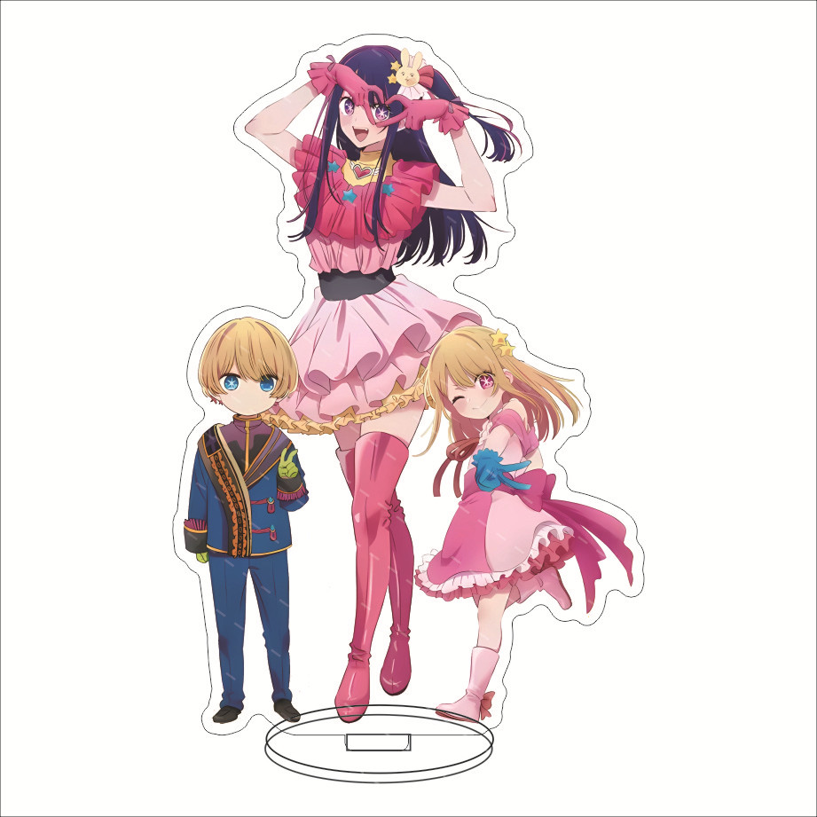 Figura de Anime de 16CM Oshi n - Figma Stand Set avaliação e preço