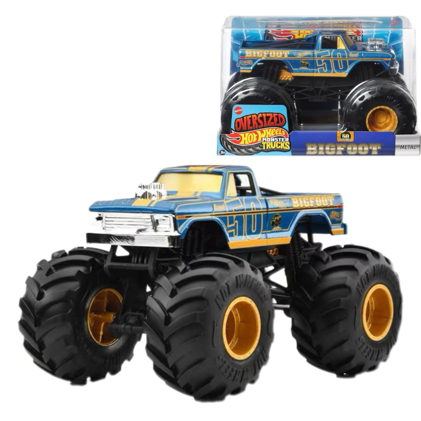 Hot Wheels Monster Trucks Bigf - Hot Wheels Car Monster Trucks avaliação e preço