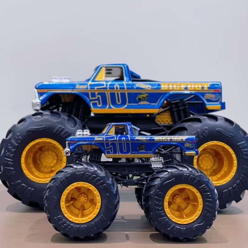 Hot Wheels Monster Trucks Bigf - Hot Wheels Car Monster Trucks avaliação e preço