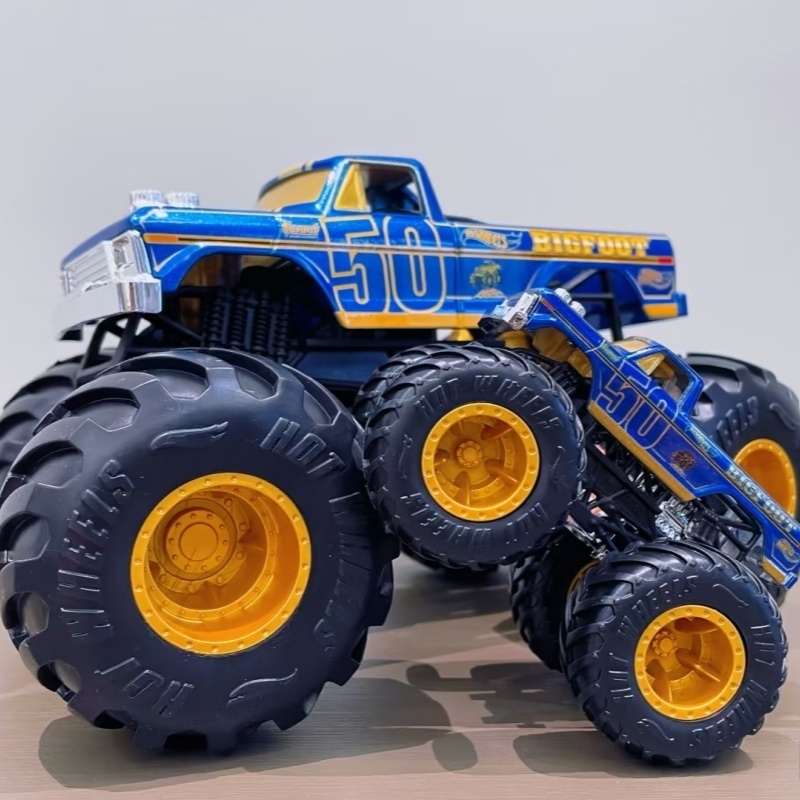 Hot Wheels Monster Trucks Bigf - Hot Wheels Car Monster Trucks avaliação e preço