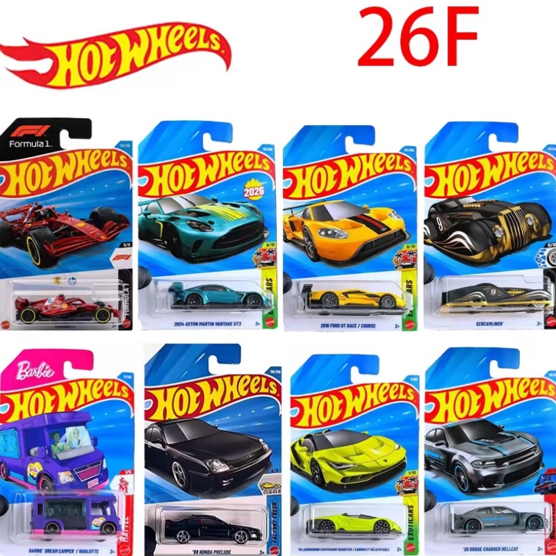 Novos Hot Wheels 2026 F Case 1 - Hot Wheels Car Mainline avaliação e preço