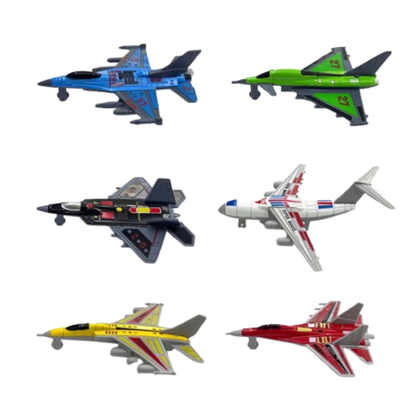 6x Modelos de Aeronaves em Lig - Model Airplane Plastic avaliação e preço