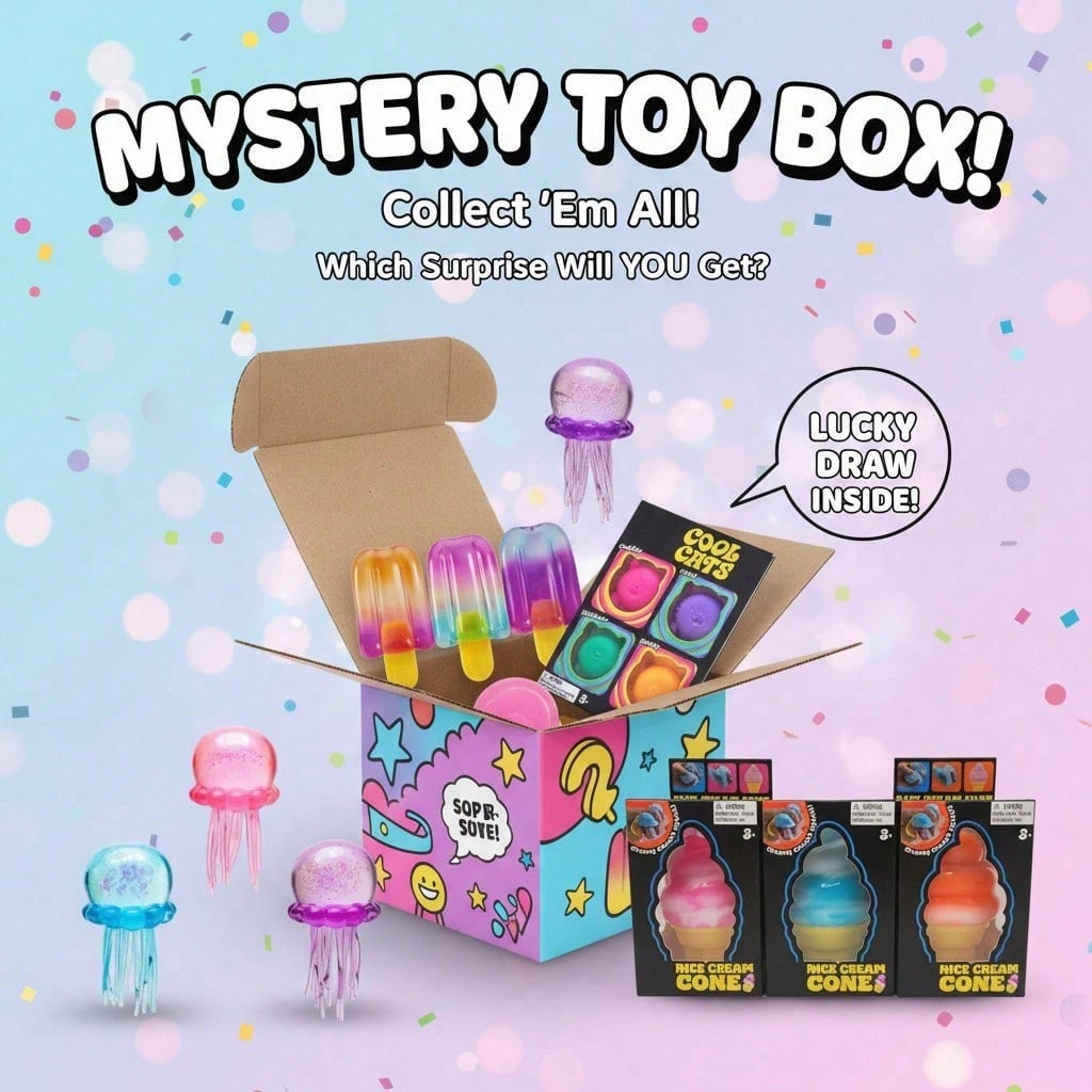 Mais de 100 Peças de Figuras S - Mystery Box Blind Bag avaliação e preço