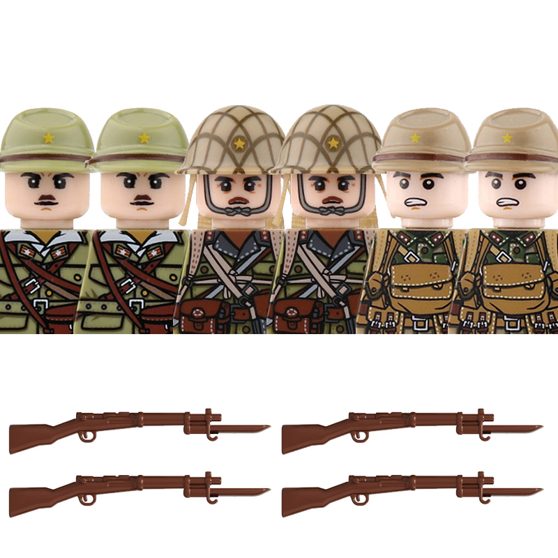 Figuras de Soldados Japoneses  - Lego Set City avaliação e preço