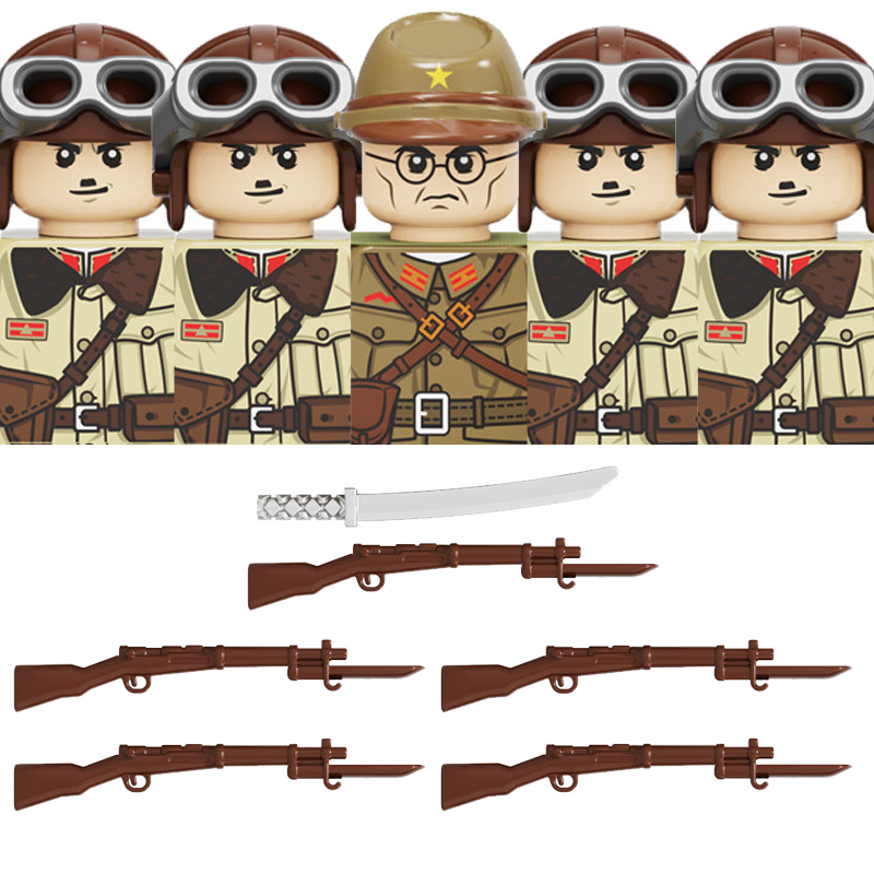 Figuras de Soldados Japoneses  - Lego Set City avaliação e preço