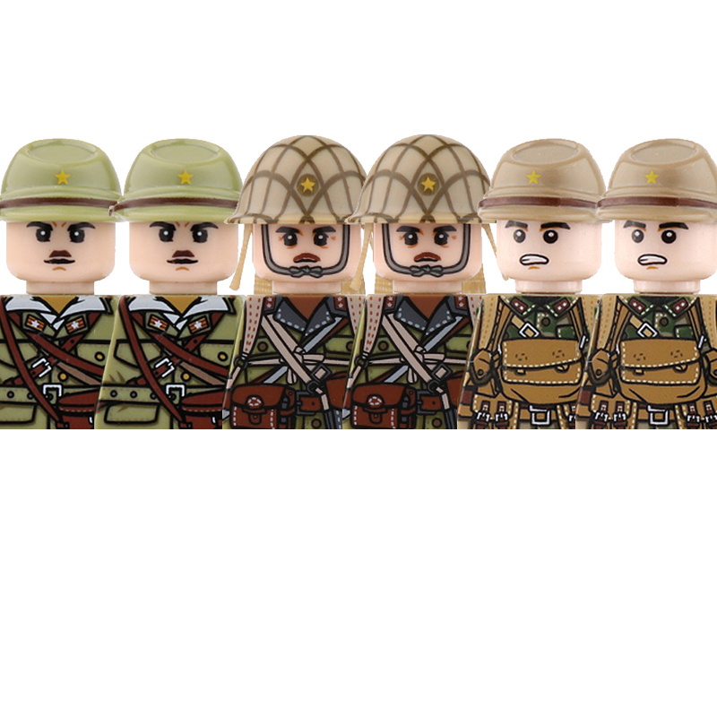 Figuras de Soldados Japoneses  - Lego Set City avaliação e preço