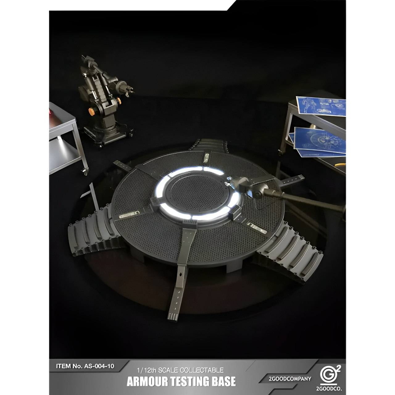 Em Estoque: Base de Teste e Ma - Action Figure Stand avaliação e preço