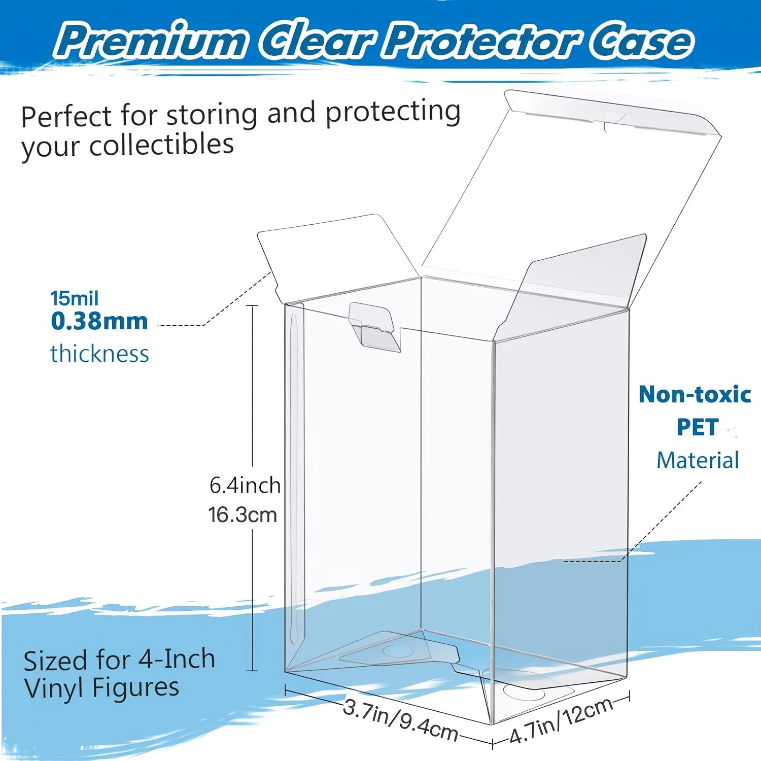 Vitrine pop transparente compa - Funko Pop Protector avaliação e preço